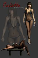 Carlotta Bodystocking Lingerie for V4