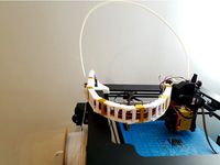 TWOTrees Sapphire S Direct Extruder Carriage For BMG and E3D V6 Hot End and Drag Chain