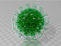corona virus for 3d print V3.0 - going viral.