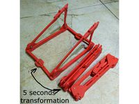Adjustable Launchpad transformer for quadcopter