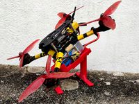 35D Launchpad for quadcopter