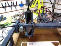 Dremel 2050 Stylo spindle holder for the Fully 3D Printed Small CNC