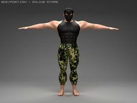 Cartoon character 3D Model
