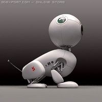 Toy Robot 3D Model