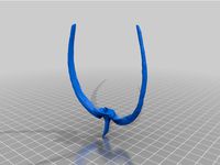 Triceratops prorsus Skeleton Ribs Separated