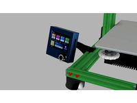 Slim and Elegant BTT TFT35 E3 V3 dual mode touch screen Extrusion Mount