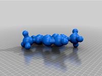 3D Caffeine Molecule