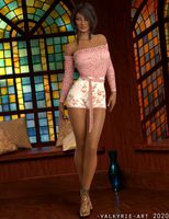 InStyle - JMR dForce Simmie Lace Romper for G8F
