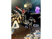 Quad Missile Launcher (MLRS) (loose Missiles) 1/144 scale