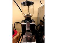 Quick Mill Model 60 EVO espresso grinder bean deflector