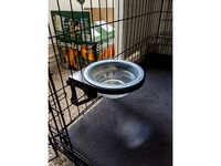 Kennel-Mounted Water Bowl Holder