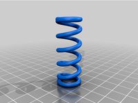 shock absorber 88.5mm 3D printed