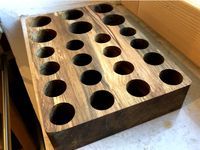 Flacons holder box