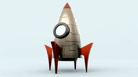 Cartoon Rocket