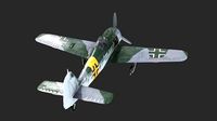 WWII Germany Fw-190 Fighter Wurger FW190