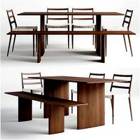 West Elm dinning set