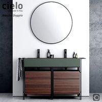 Ceramica Cielo Narciso Doppio Washbasin