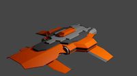 Low-Poly Spaceship