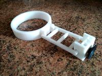 Aquarium feeding ring