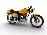 Ducati 350 Desmo 1971 3D Model