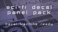 80 plus Sci-Fi Panel Decals - Decal Machine read