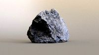 Photoscanned Basalt Rock