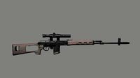 Dragunov SVD Gun