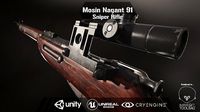 Mosin nagant 91 sniper rifle