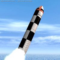 Russian SSNX30 SLBM 3D Model