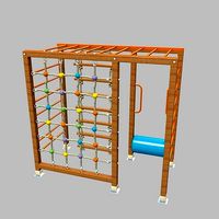 Wooden Playground Rope Climb For Kid and Games