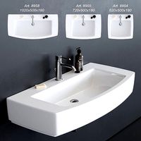 GALASSIA SA02 Washbasin art 8958 art 8955 art 8954