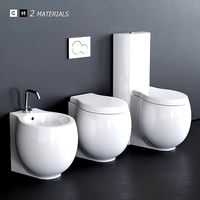 Scarabeo Ceramiche Planet WC art 8401 art 8402 art 8404