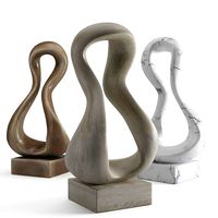 Modern Decorative Abstract Art Sculpture 04