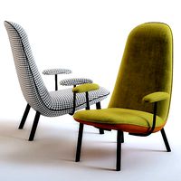Armchair Arflex Leafo