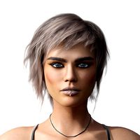 Realistic female character Evi