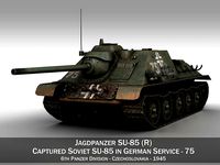 Jagdpanzer SU-85R - 75 - 6 Panzer Division