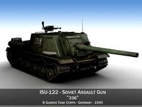 ISU-122 - 336 - Soviet heavy self-propelled gun