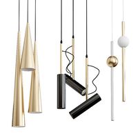 Collection Pendants set 4  Favorit Lee Broom  Summit