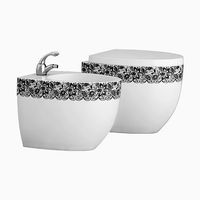 Bidet and Toilet  AeT OVAL