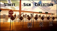 Street Sign Collection - FBX included