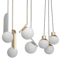 Collection Pendants set 3 - Mass B LUX C Ball Lampatron Neo