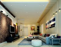 Deluxe modern living room 1889