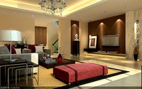The luxurious modern living room 1848