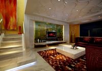 Deluxe modern living room 1822