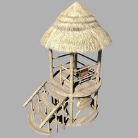 Lifeguard Tower 3d Model