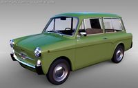 Autobianchi Bianchina Panoramica 3D Model