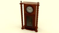 Wooden clock