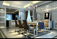 Luxury fashion European restaurant 1844