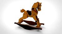 Rocking Horse Wooden Toy