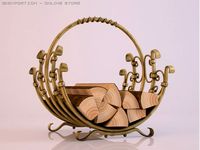 Forged woodpile 3D Model